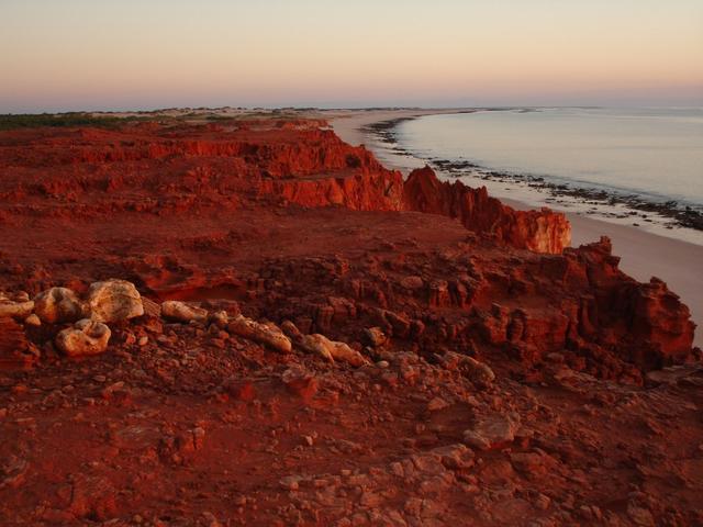 Western Beach Cape Leveque at sunset Western Beach Cape Leveque at sunset